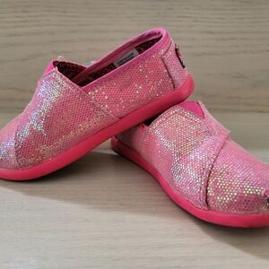 Lil BOBS Sparkly Pink Kids Shoes